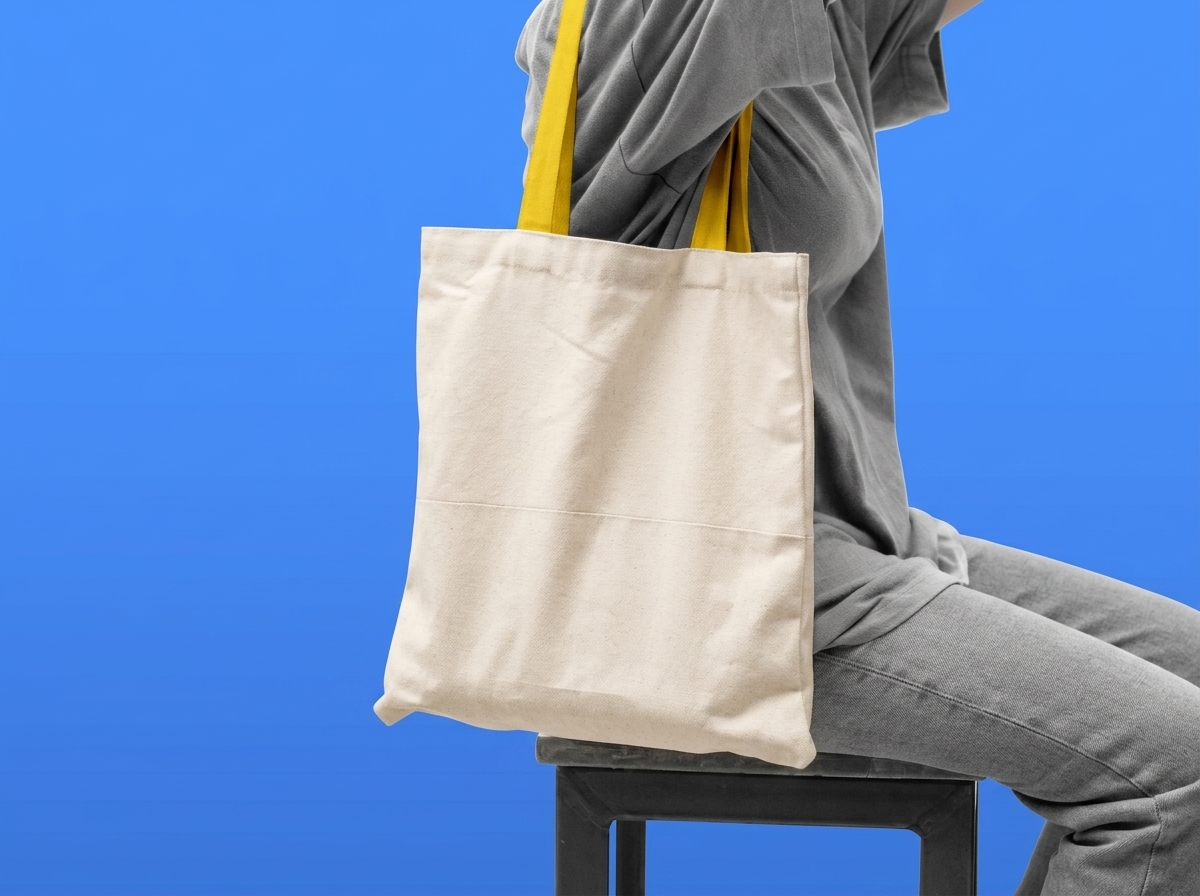 Heavy-Duty Cotton Canvas Tote Bags (Pack of 50)